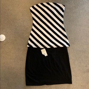 Brand NWT H&M mini skirt and limited tube top!